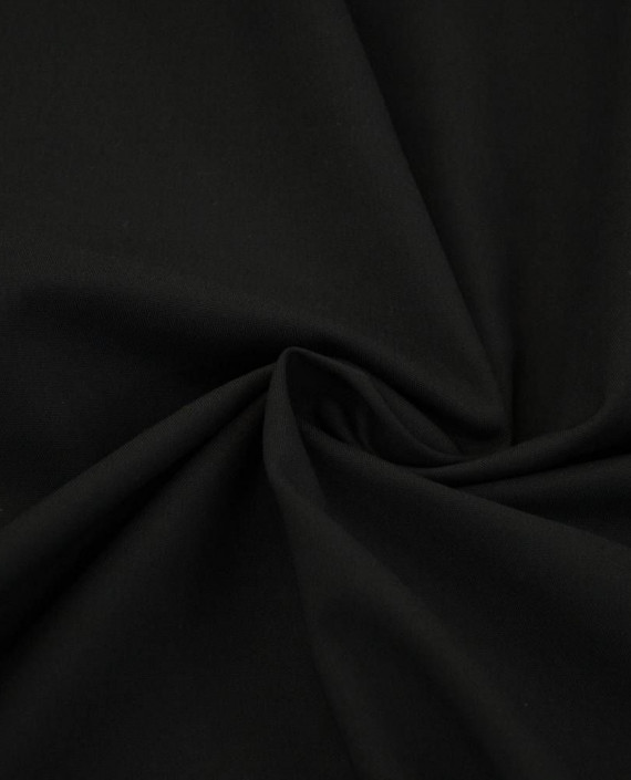 Ткань Хлопок Костюмный 2186 цвет черный картинка