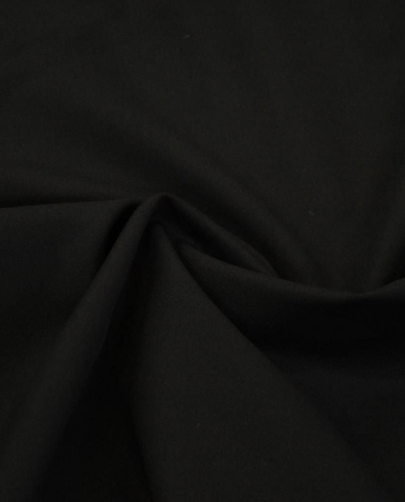 Ткань Хлопок Костюмный 2186 цвет черный картинка 2