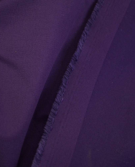 Ткань Хлопок Костюмный 2190 цвет фиолетовый картинка 1