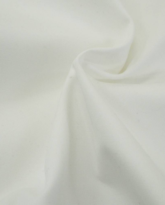 Ткань Хлопок Костюмный 2204 цвет белый картинка 2