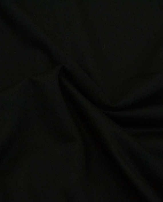 Ткань Хлопок Костюмный 2206 цвет черный картинка