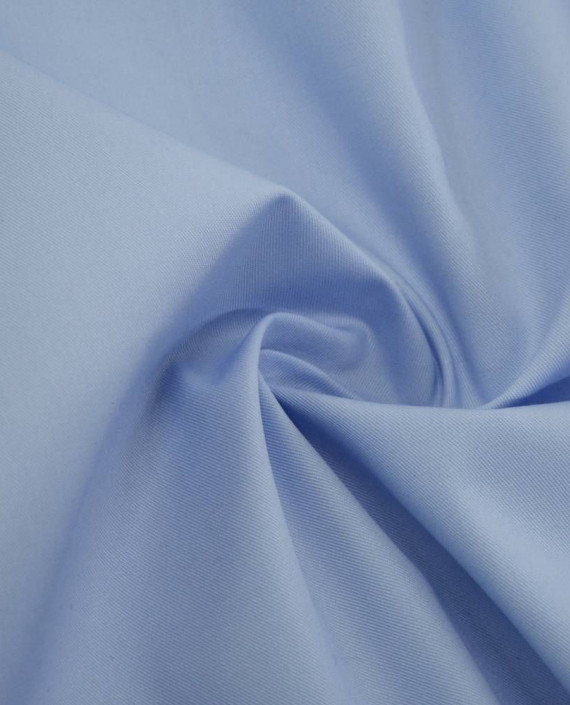Ткань Хлопок Костюмный 2245 цвет голубой картинка