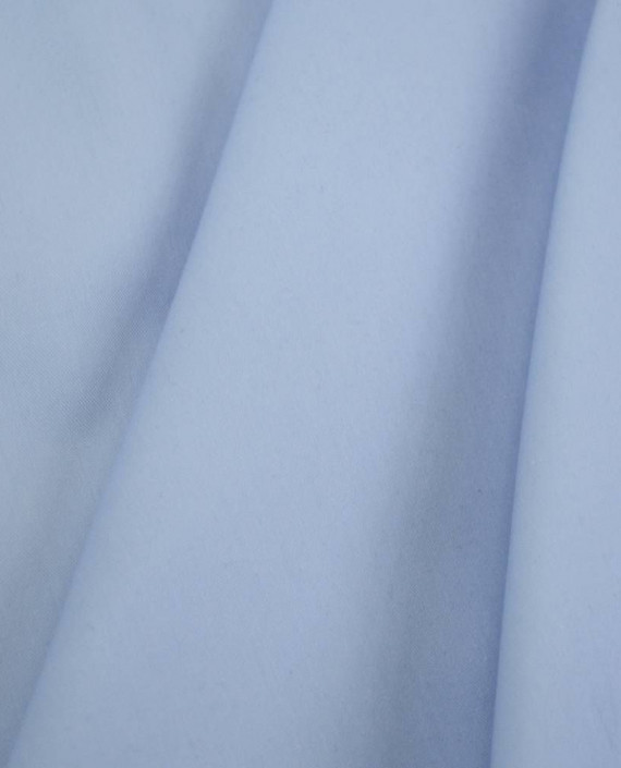 Ткань Хлопок Костюмный 2245 цвет голубой картинка 1