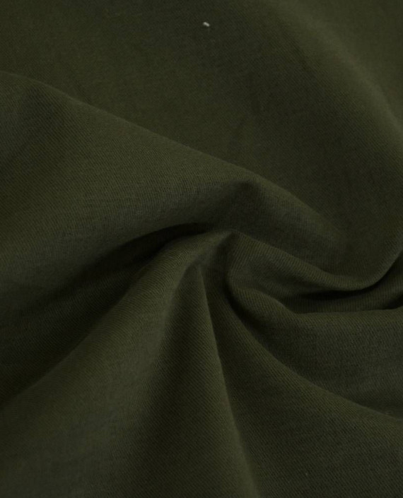 Ткань Хлопок Костюмный 2249 цвет зеленый картинка
