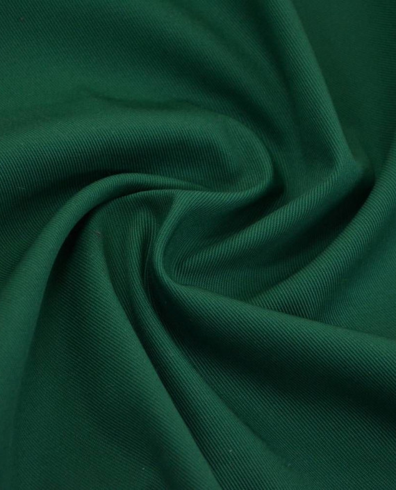 Ткань Хлопок Костюмный 2269 цвет зеленый картинка