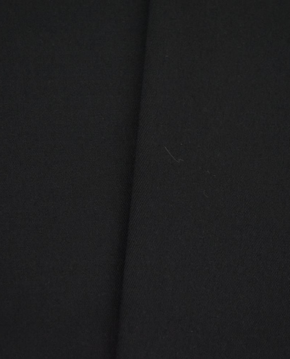 Ткань Хлопок Костюмный 2273 цвет черный картинка 2
