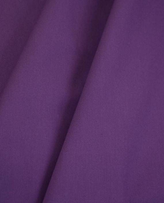 Ткань Хлопок Костюмно-Рубашечный 2279 цвет фиолетовый картинка 2