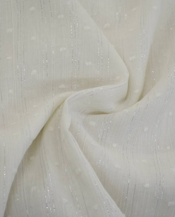 Ткань Хлопок Рубашечный 2293 цвет белый в полоску картинка