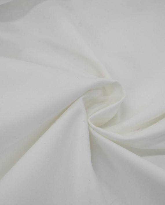 Ткань Хлопок Костюмный 2309 цвет белый картинка