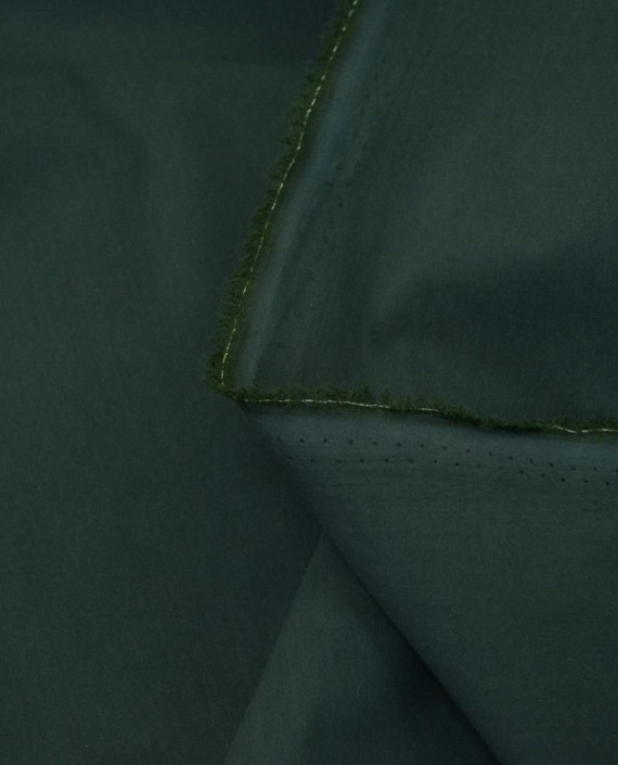 Ткань Хлопок Рубашечный 2319 цвет зеленый картинка 2