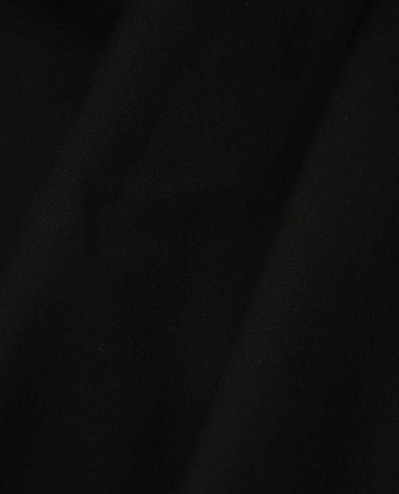 Ткань Хлопок Костюмный 2323 цвет черный картинка 2
