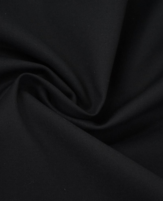 Ткань Хлопок Костюмный 2327 цвет черный картинка