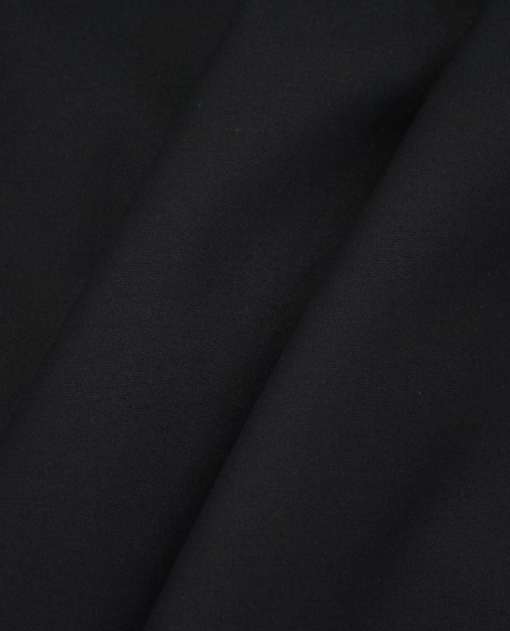 Ткань Хлопок Костюмный 2327 цвет черный картинка 2