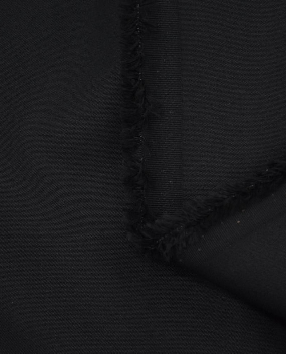 Ткань Хлопок Костюмный 2327 цвет черный картинка 1