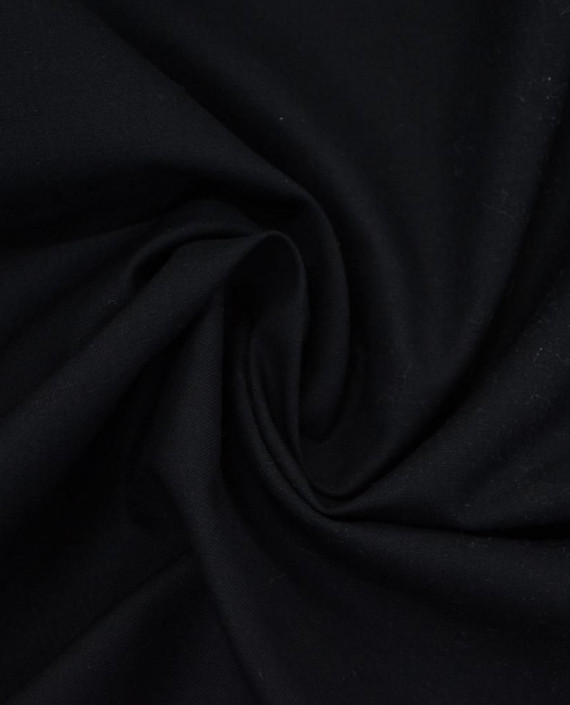 Ткань Хлопок Костюмный 2340 цвет черный картинка