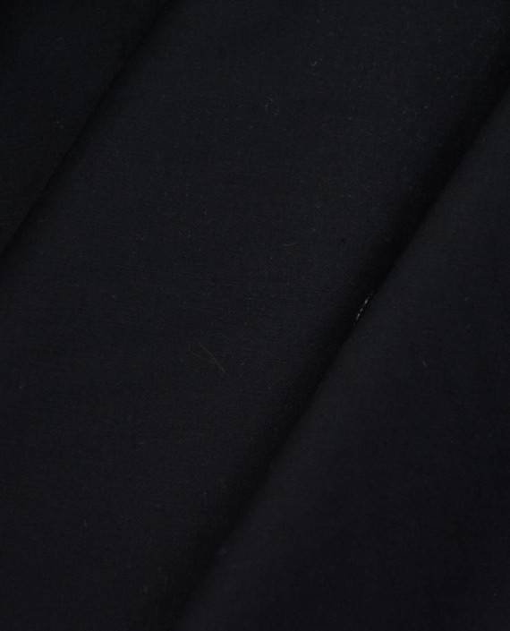 Ткань Хлопок Костюмный 2340 цвет черный картинка 2