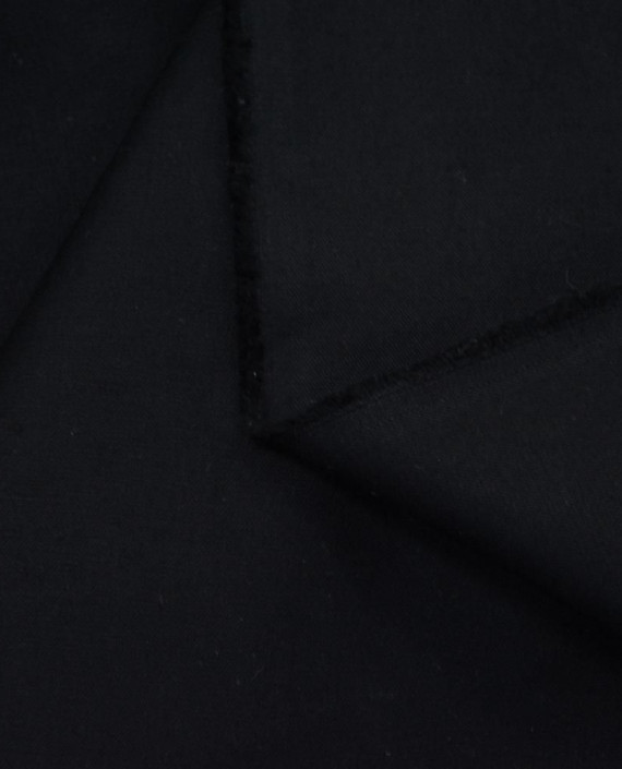 Ткань Хлопок Костюмный 2340 цвет черный картинка 1
