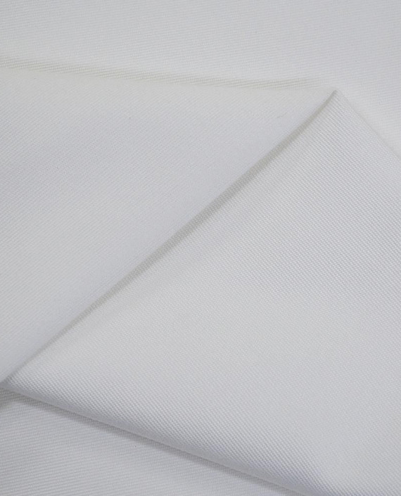Последний отрез-1м Ткань Хлопок Костюмный 12354 цвет белый картинка 1