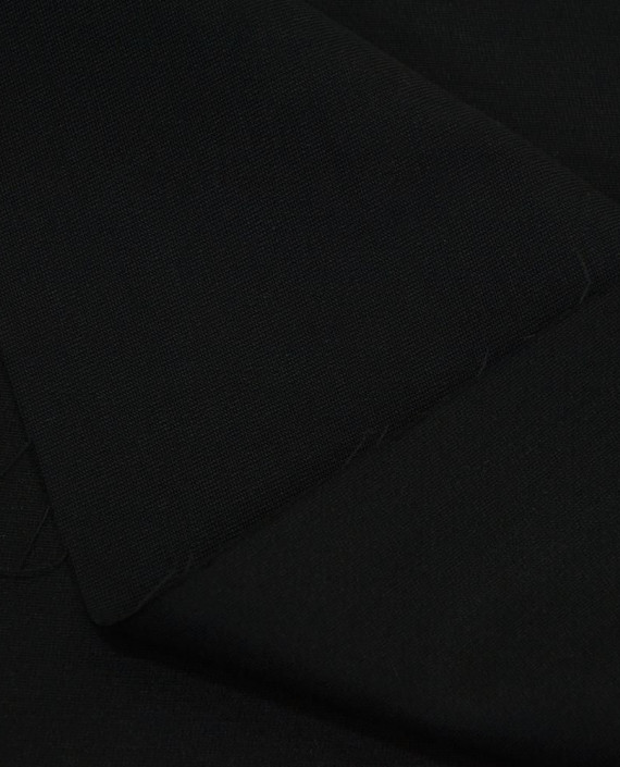 Ткань Хлопок Костюмный 2376 цвет черный картинка 1
