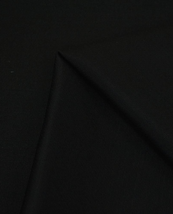 Ткань Хлопок Костюмный 2376 цвет черный картинка 2