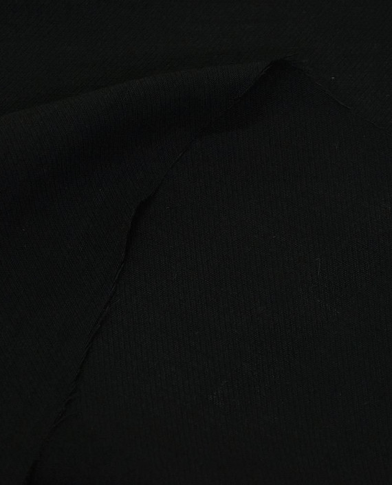 Ткань Хлопок Костюмный 2377 цвет черный картинка 2
