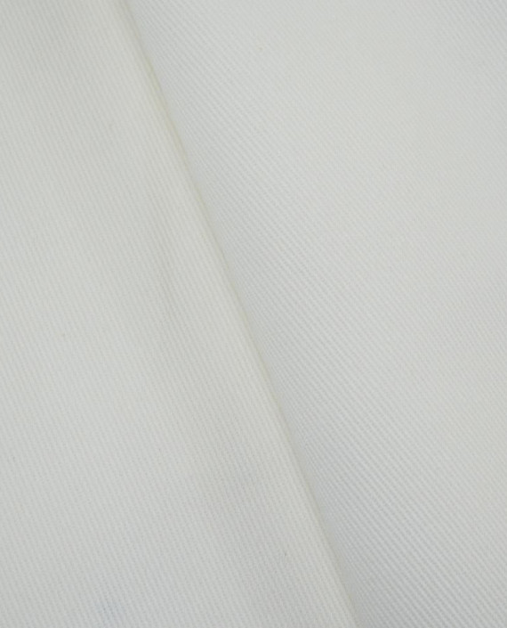 Ткань Хлопок Костюмный 2382 цвет белый картинка