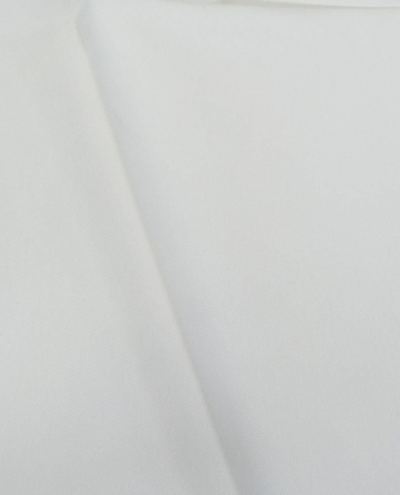 Ткань Хлопок Костюмный 2383 цвет белый картинка
