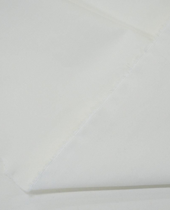 Ткань Хлопок Костюмный 2386 цвет белый картинка 1