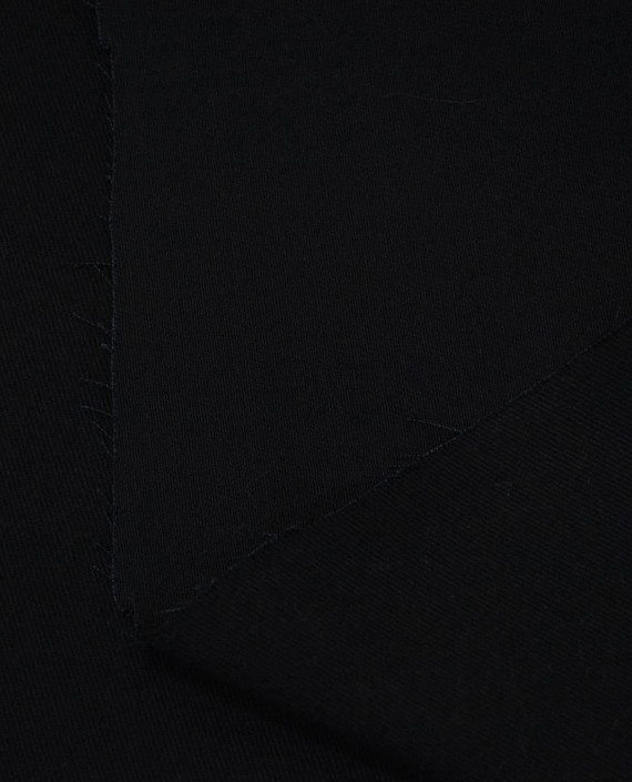 Ткань Хлопок Костюмный 2393 цвет черный картинка 1