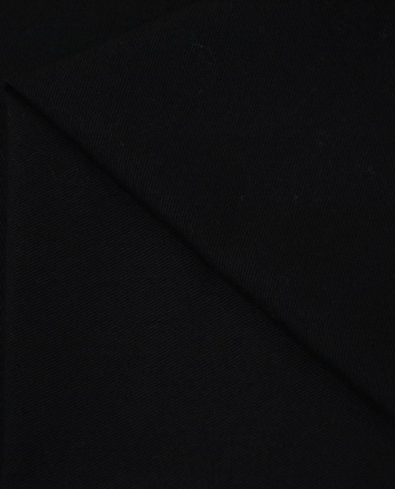 Ткань Хлопок Костюмный 2393 цвет черный картинка 2
