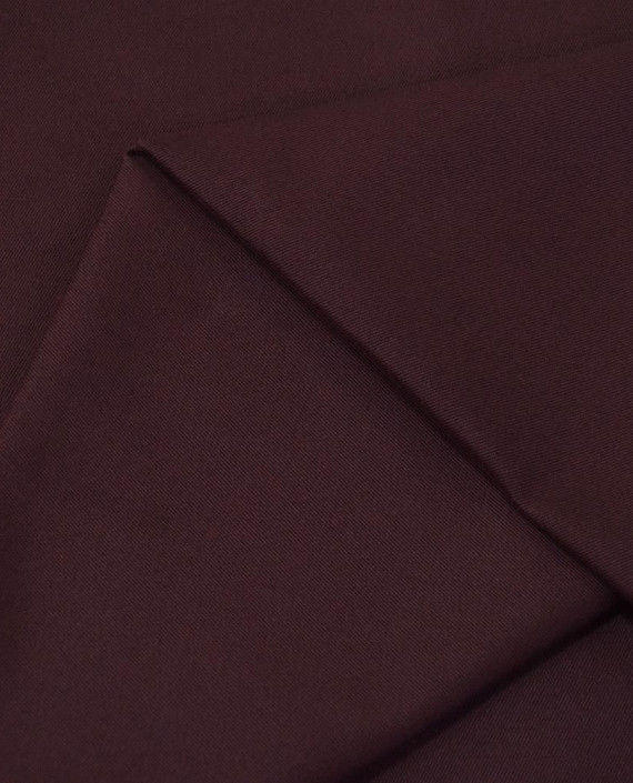 Ткань Хлопок Костюмный 2396 цвет бордовый картинка 1