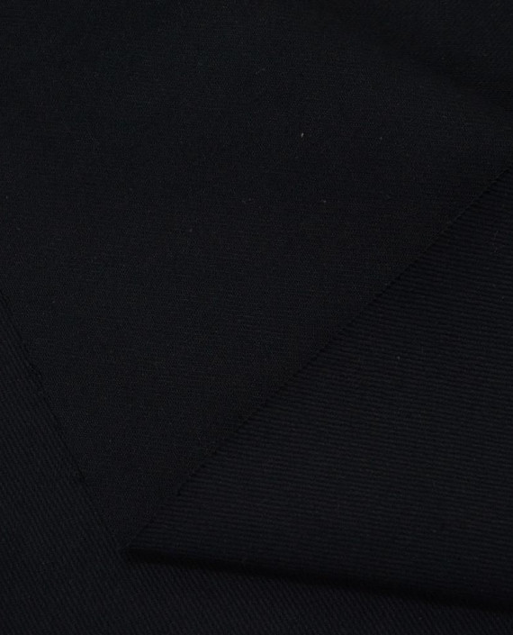 Ткань Хлопок Костюмный 2397 цвет черный картинка 1