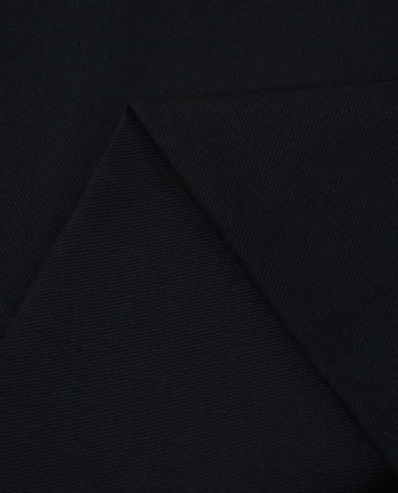 Ткань Хлопок Костюмный 2397 цвет черный картинка 2