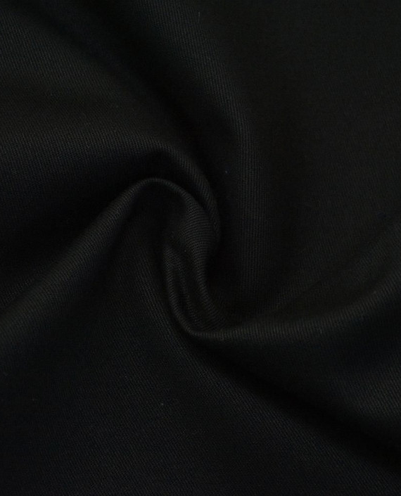 Ткань Хлопок Костюмный 2403 цвет черный картинка