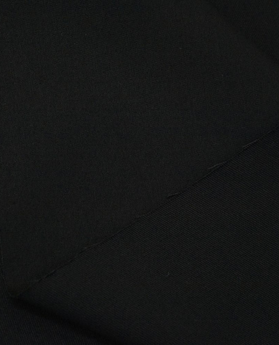 Ткань Хлопок Костюмный 2403 цвет черный картинка 2
