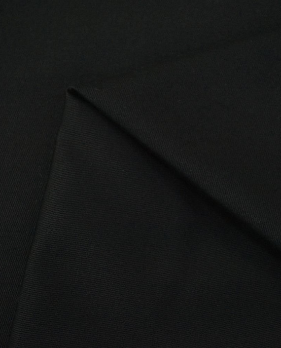 Ткань Хлопок Костюмный 2403 цвет черный картинка 1