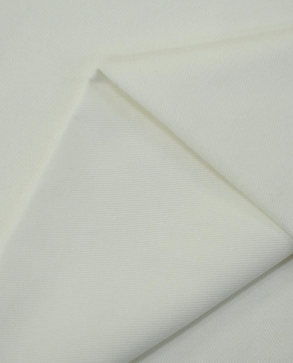 Ткань Хлопок Костюмный 2405 цвет белый картинка 2