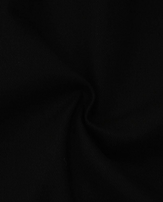 Ткань Хлопок Костюмный 2410 цвет черный картинка