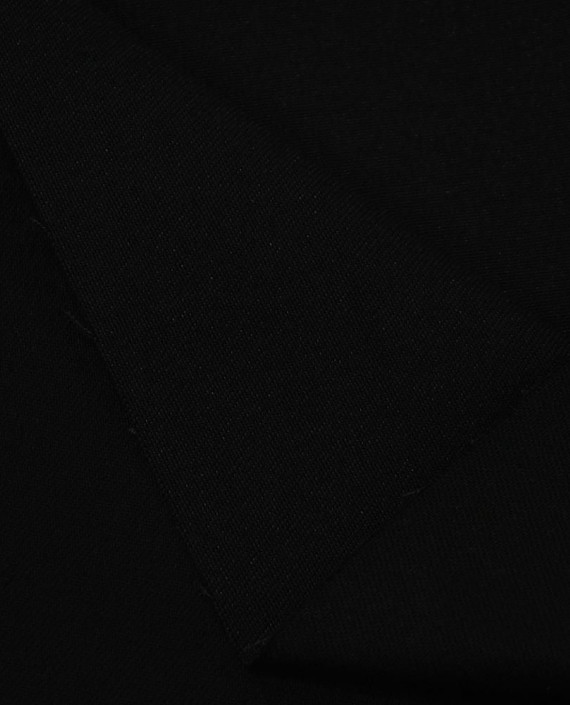 Ткань Хлопок Костюмный 2410 цвет черный картинка 1