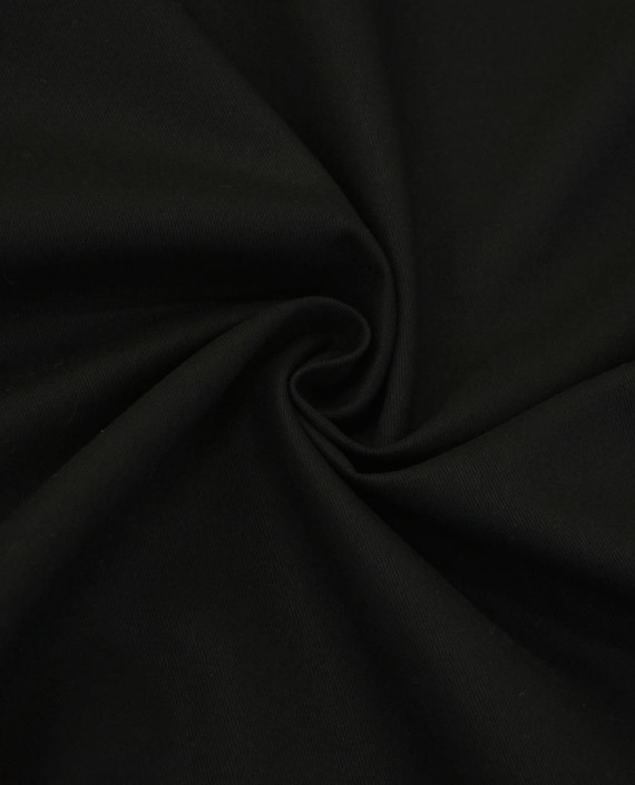 Ткань Хлопок Костюмный 2414 цвет черный картинка