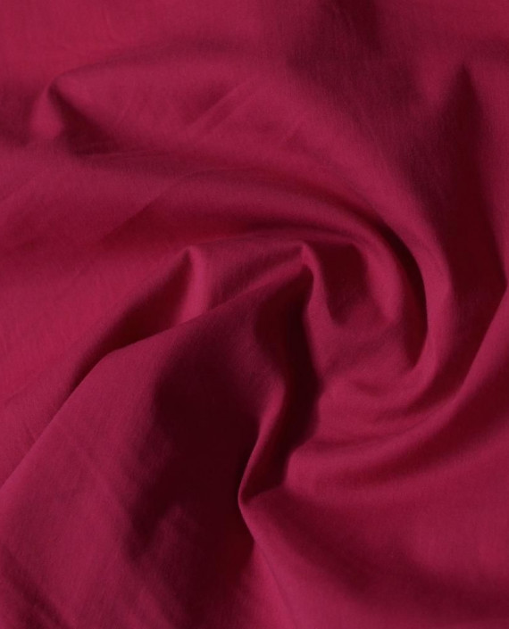 Ткань Рубашечная Хлопок 2424 цвет малиновый картинка