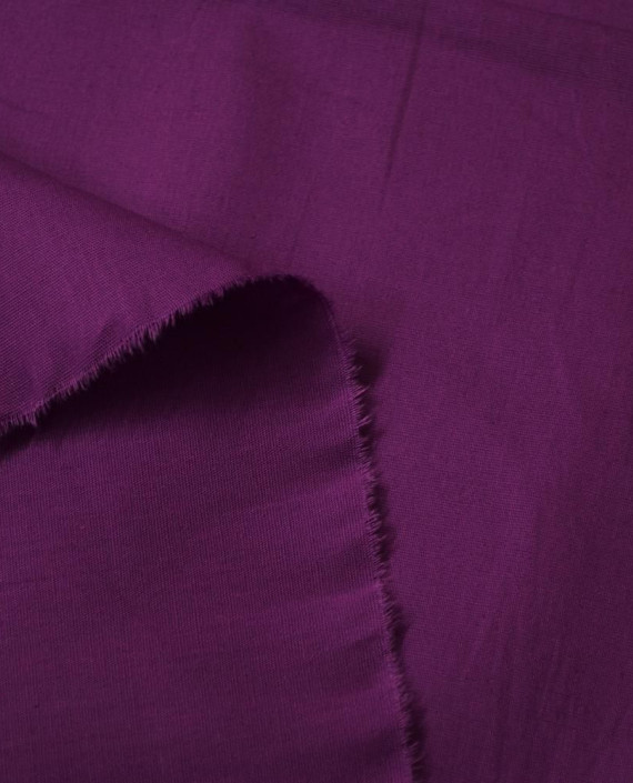 Ткань Рубашечная Хлопок 2426 цвет фиолетовый картинка 1