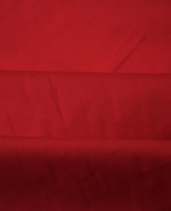 Ткань Рубашечная Хлопок 2427 цвет красный картинка 1