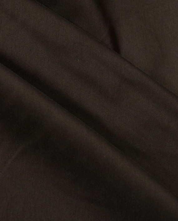 Ткань Костюмная Хлопок 2431 цвет коричневый картинка 1