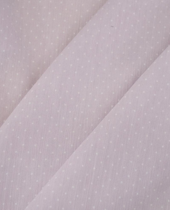 Ткань Рубашечная Принт Хлопок 2439 цвет розовый крупа картинка 1