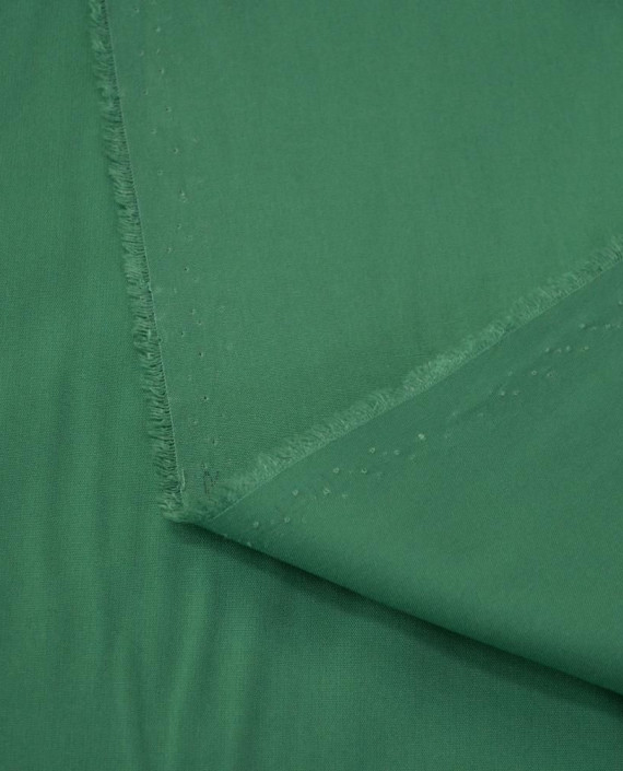 Последний отрез-1,6м Ткань Хлопок Костюмно-рубашечный  32444 цвет зеленый картинка 2