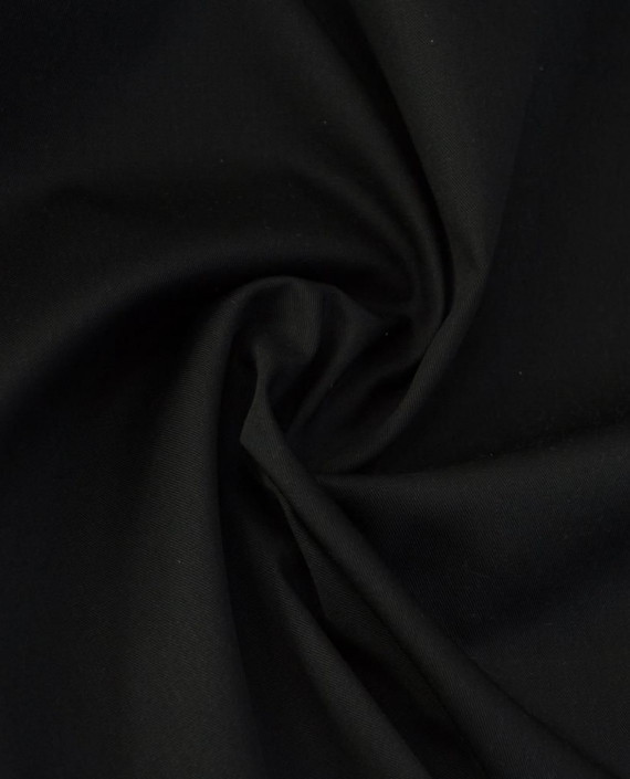 Ткань Хлопок Костюмный 2450 цвет черный картинка