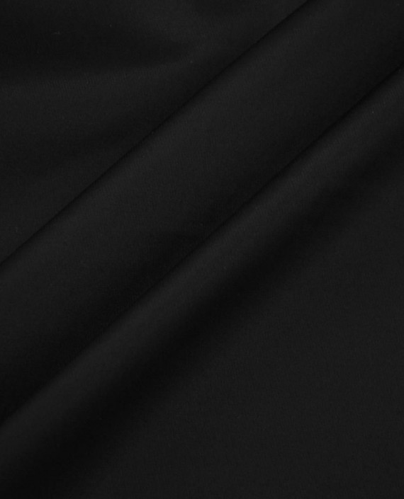 Ткань Сатин Костюмный 2559 цвет черный картинка 1