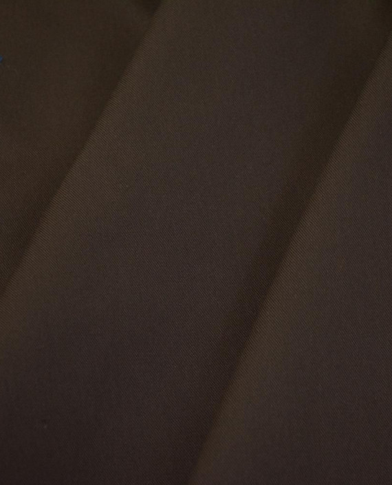 Ткань Костюмная Хлопок 2582 цвет коричневый картинка 1