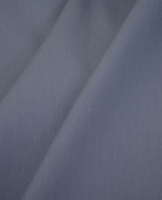 Ткань Костюмная Хлопок 2585 цвет синий картинка 1